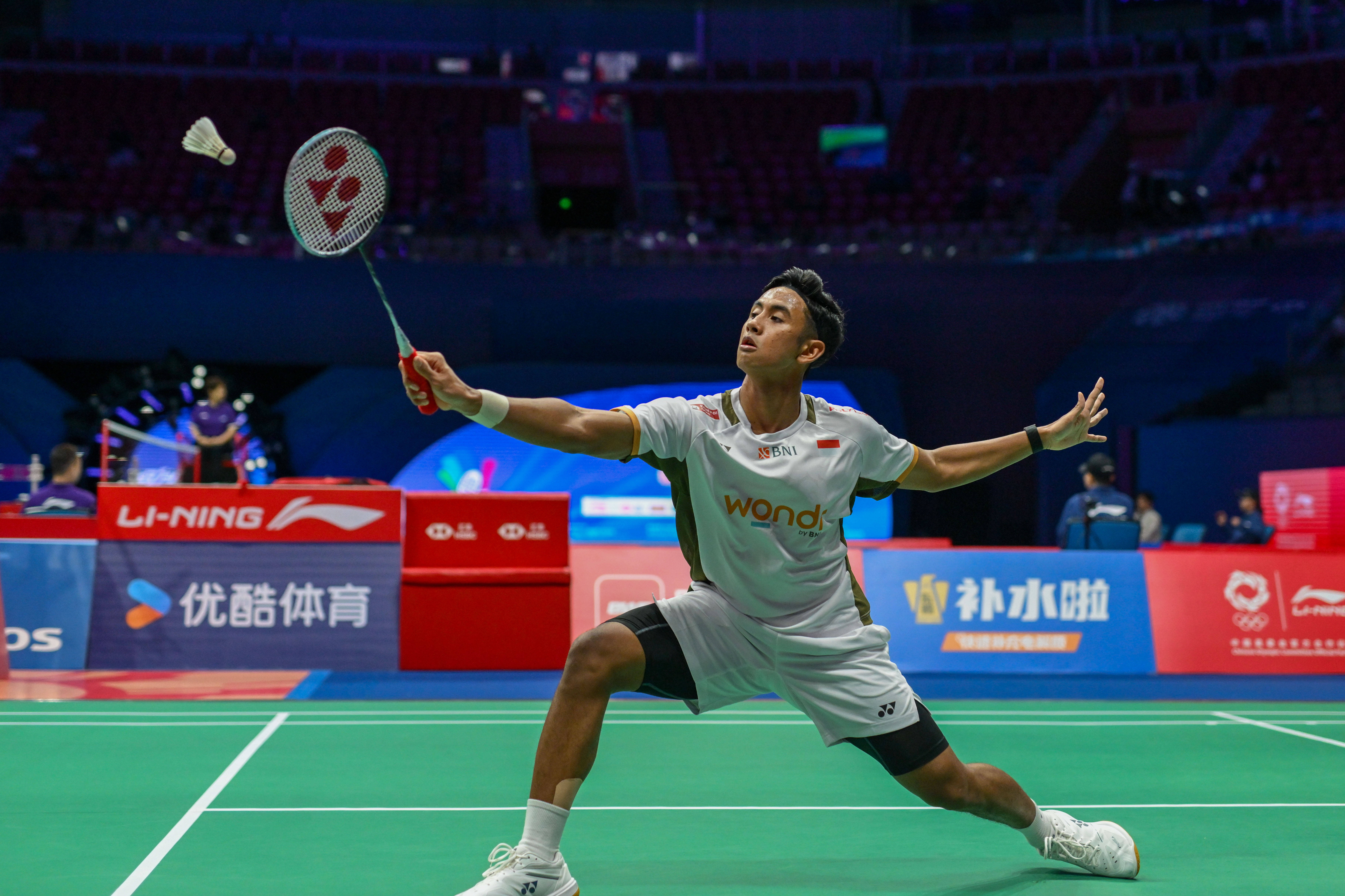 #(体育)羽毛球——中国大师赛:李诗沣首轮晋级
